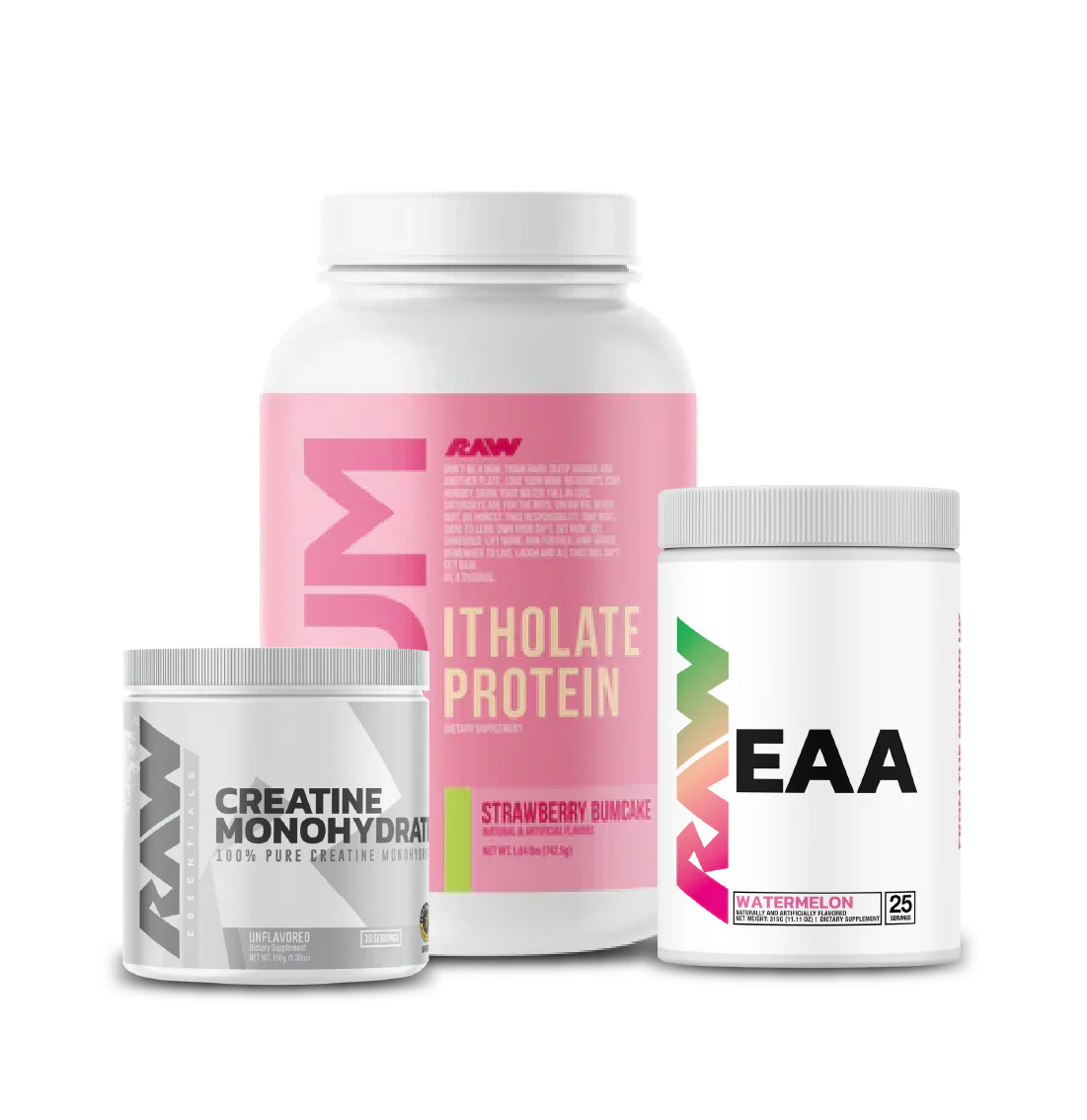 KIT GANANCIAS MUSCULARES RAW